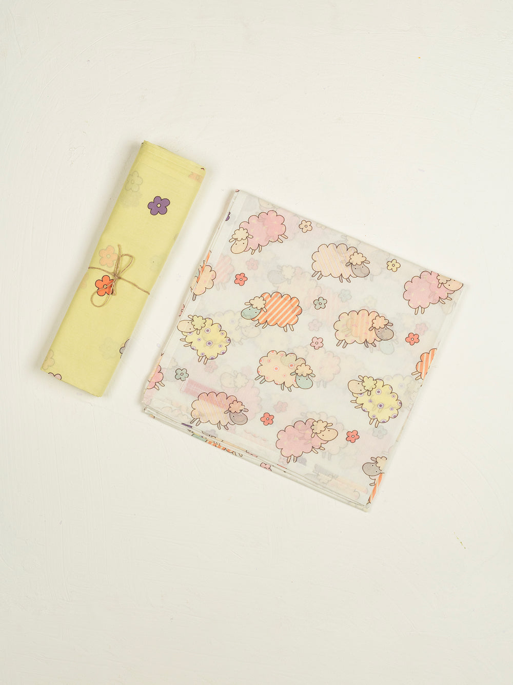 Baa-Baa Black Sheep Swaddle