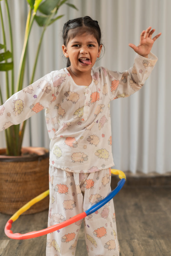 Baa-Baa Black Sheep Nightsuit