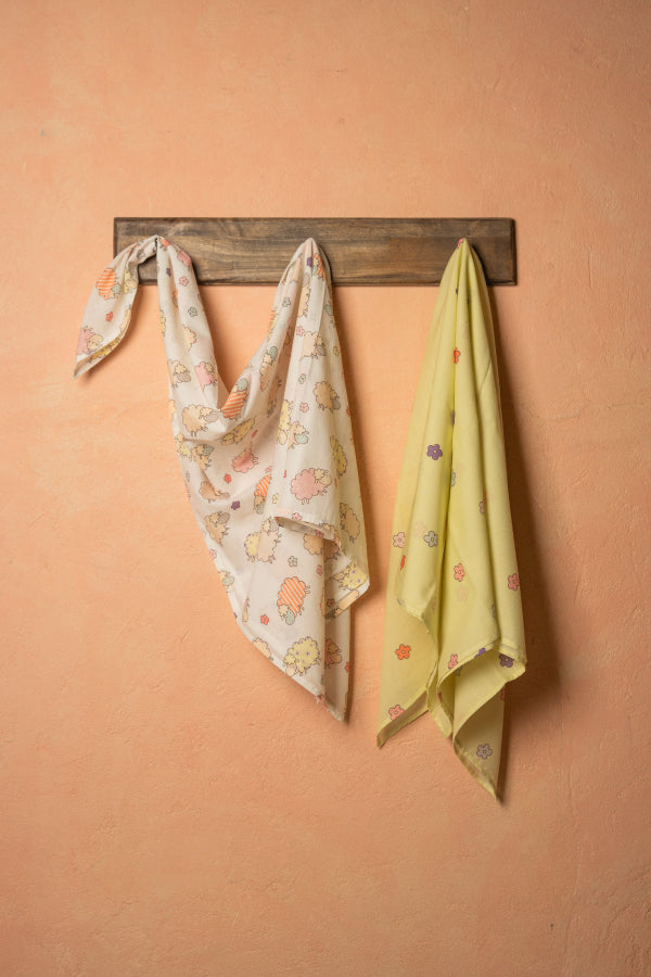 Baa-Baa Black Sheep Swaddle
