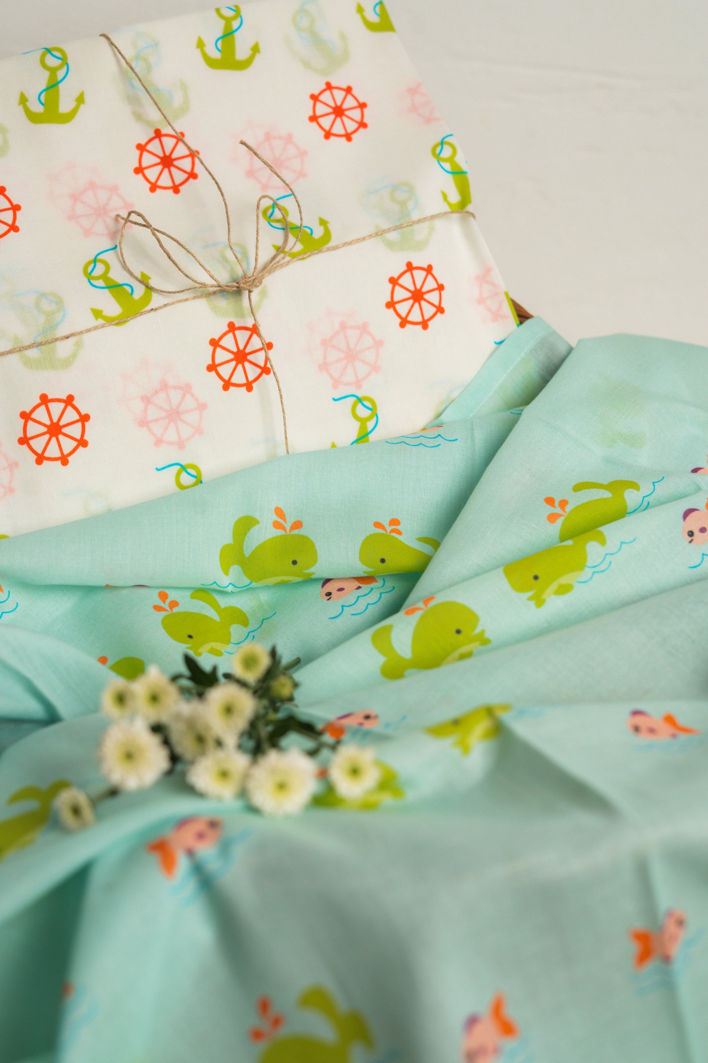 Oh Whale Swaddle