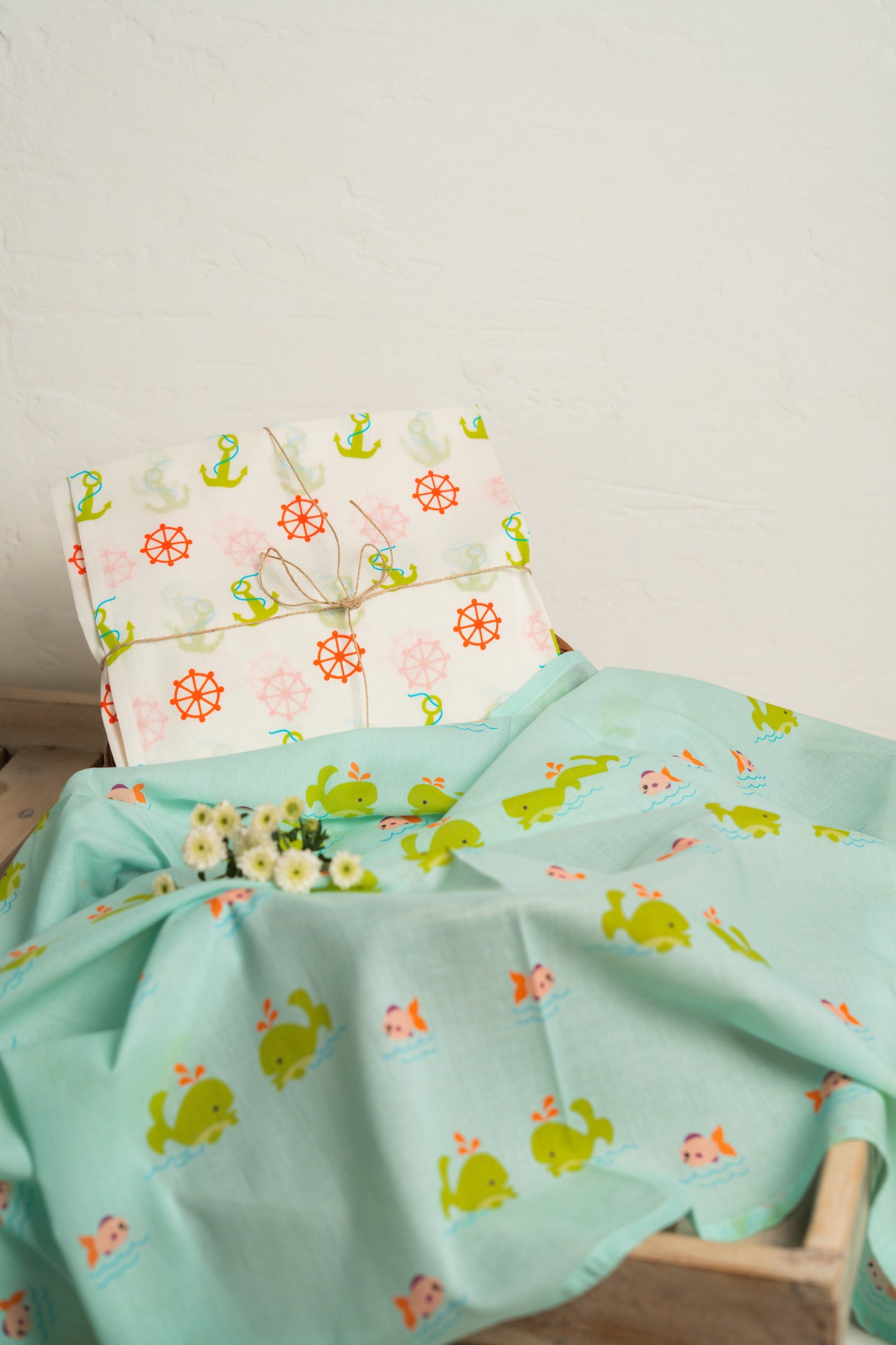 Oh Whale Swaddle