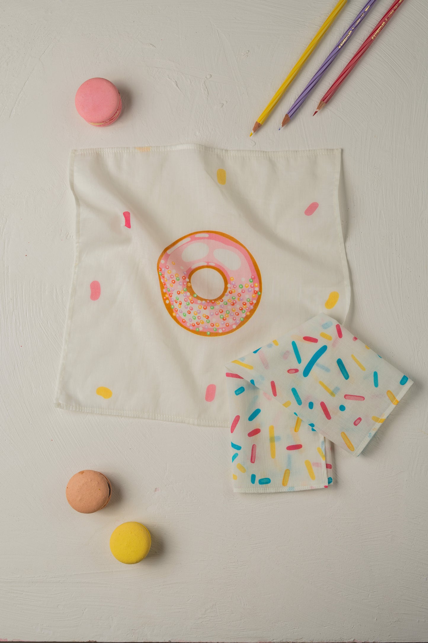 Donut Love Handkerchief