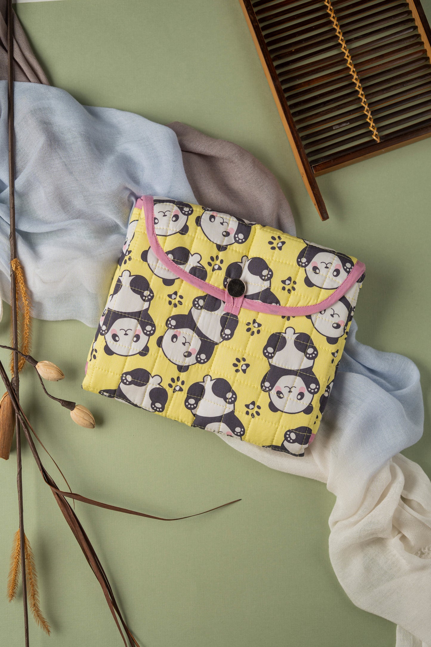 Paw Some Panda Diaper Changing Mat