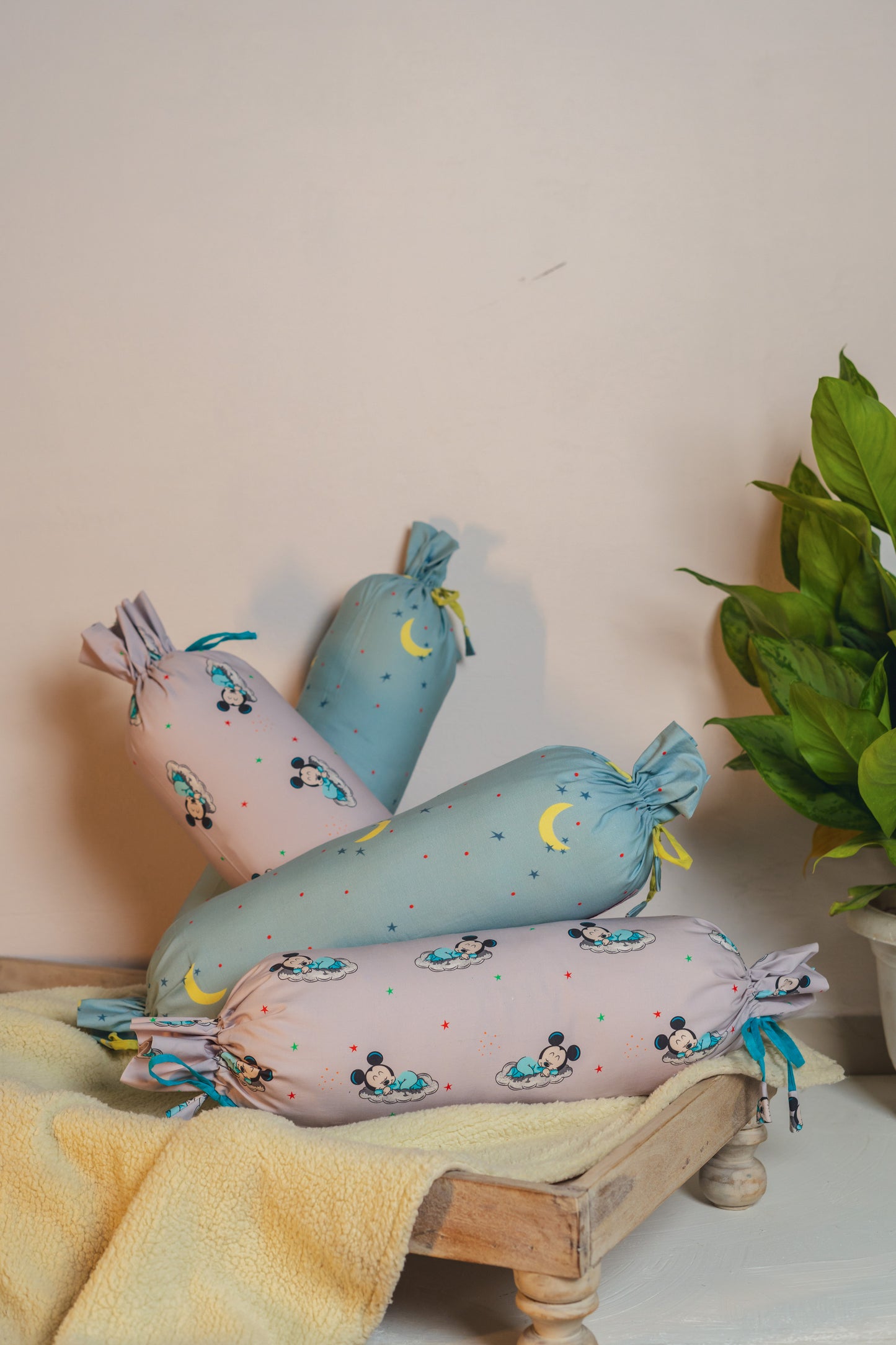 Goodnight Mickey Bolster Cover With Insert