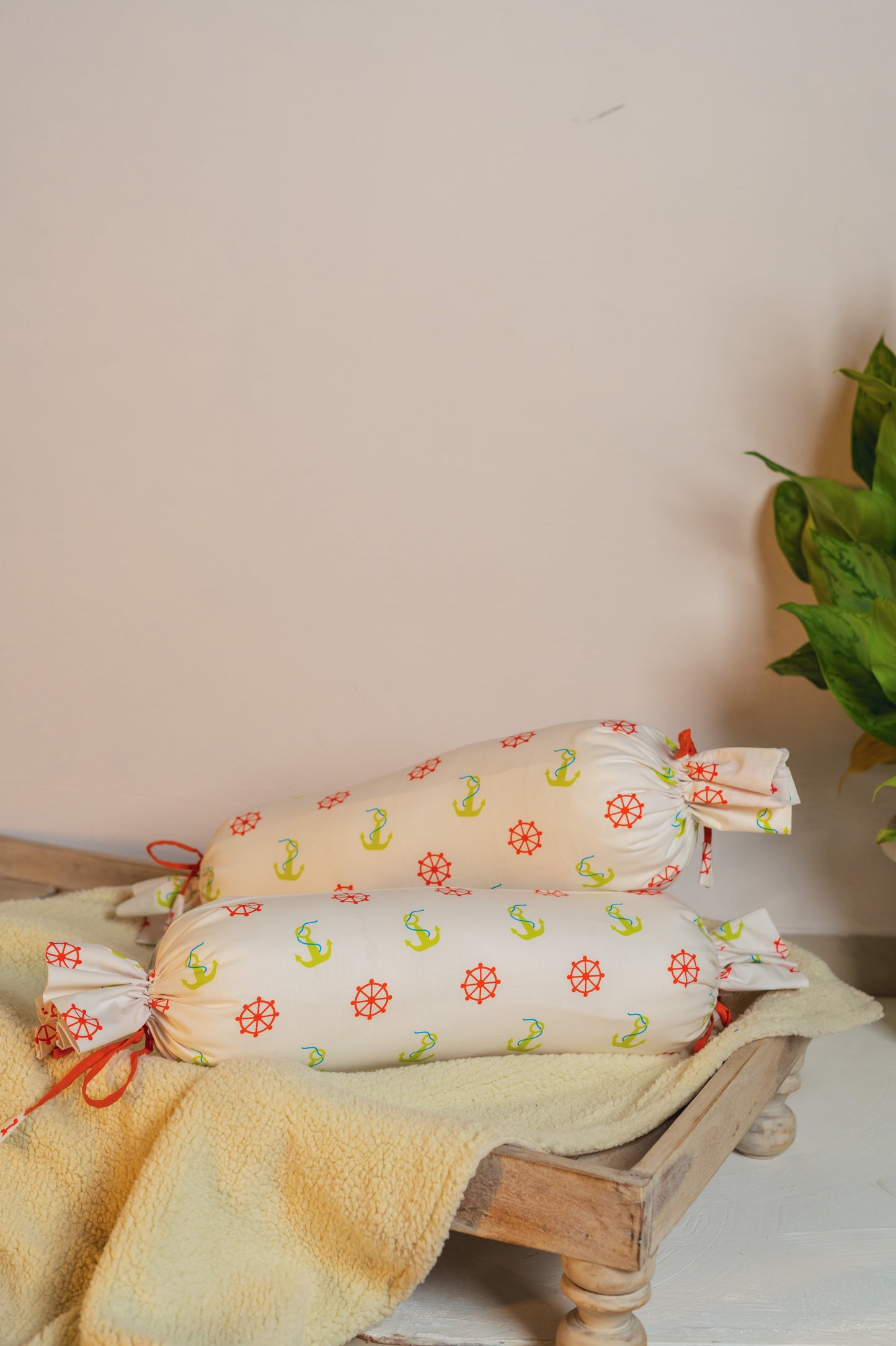 Anchor Bolster Cover With Insert