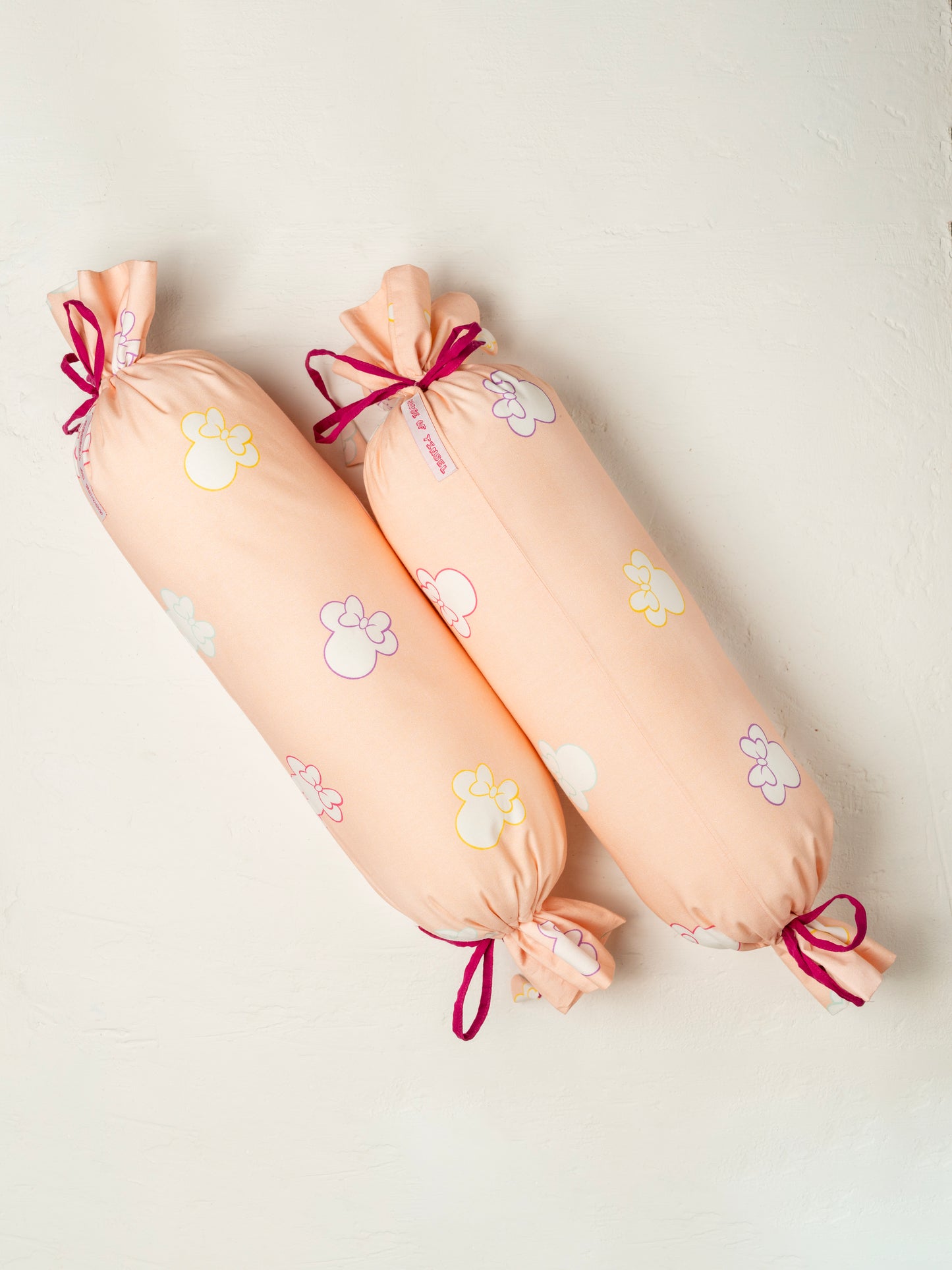Minnie Silhouette Bolster Cover With Insert