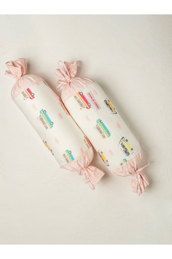 Magic Bus Bolster Cover With Insert