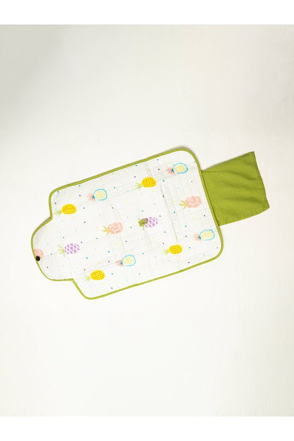 Pine-Apple Diaper Changing Mat