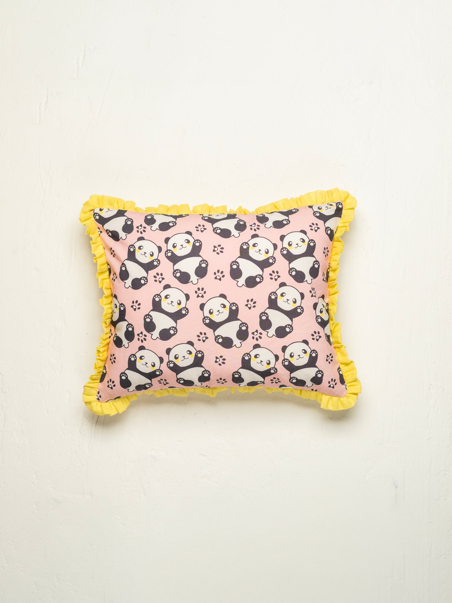 Paw Some Panda Pillow Cover
