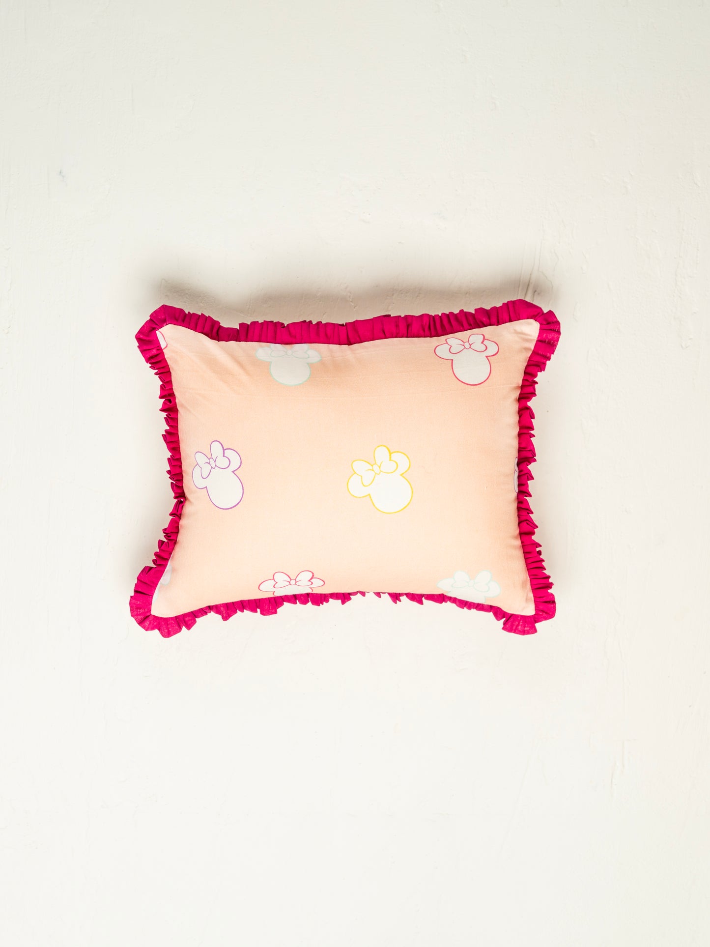 Minnie Silhouette Pillow Cover With Insert