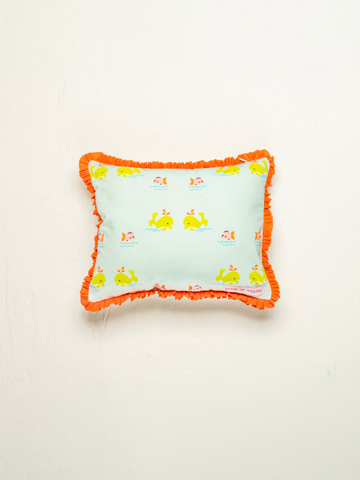 Oh Whale Pillow Cover