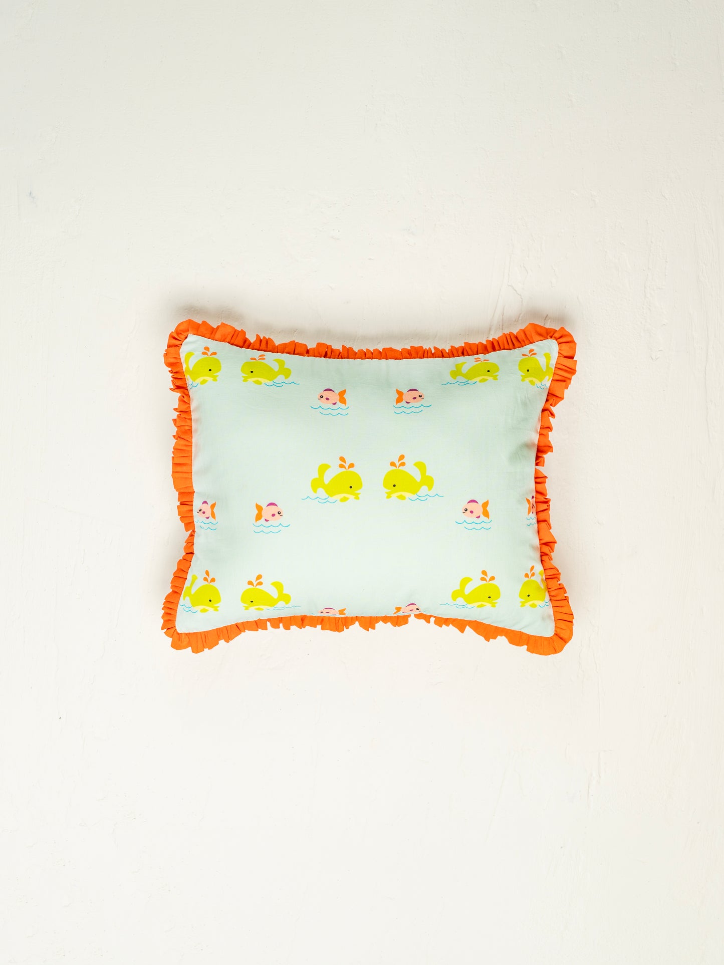 Oh Whale Pillow Cover