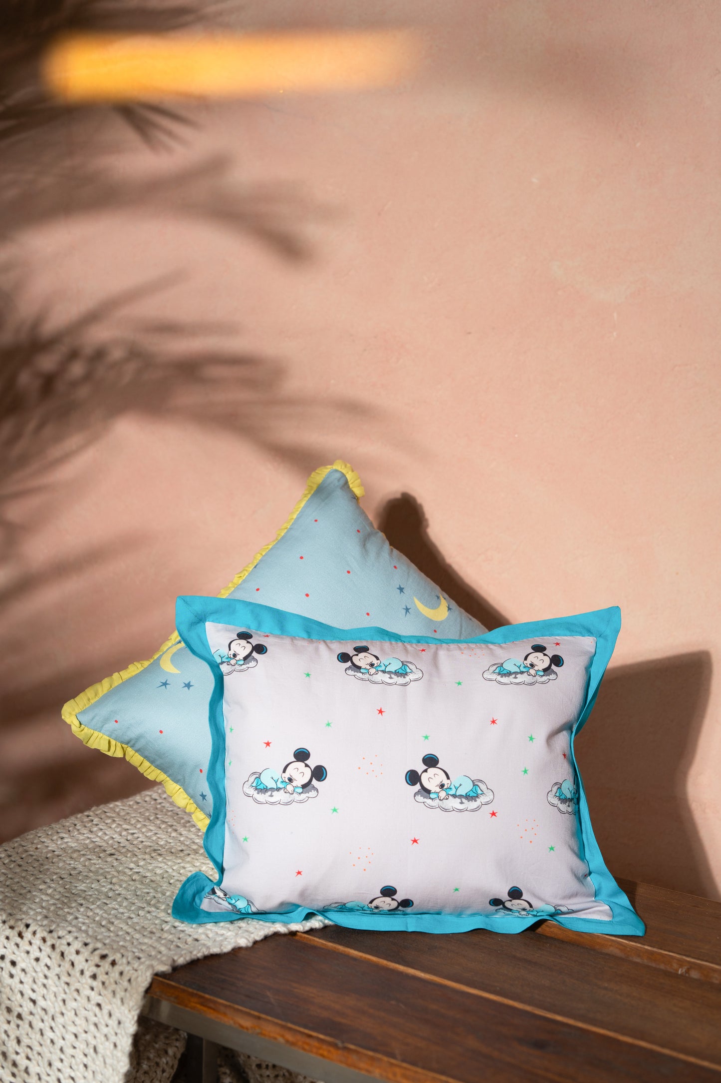 Goodnight Mickey Pillow Cover With Insert