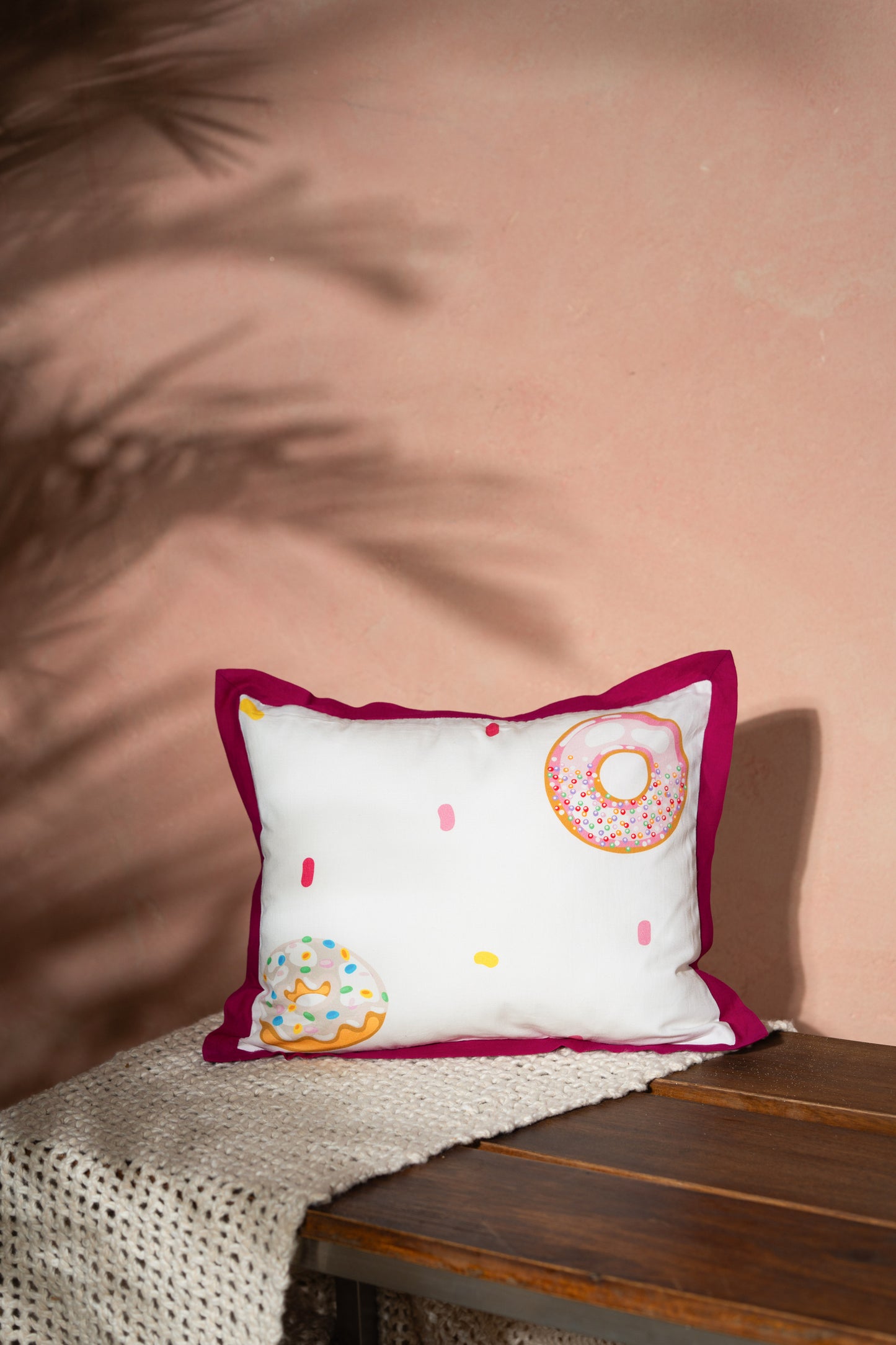 Donut Love Pillow Cover