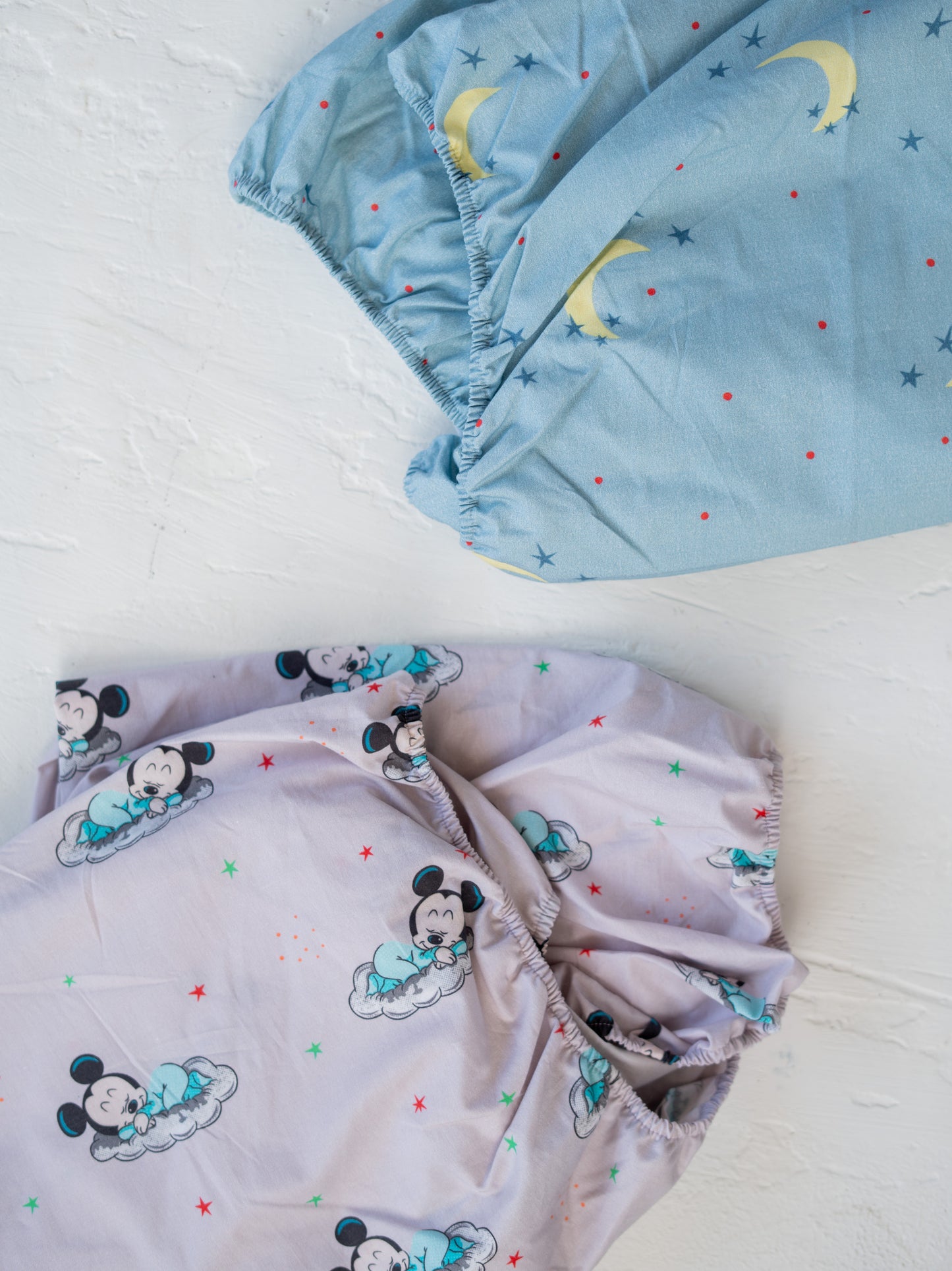 Star and Moon Fitted Cotsheet
