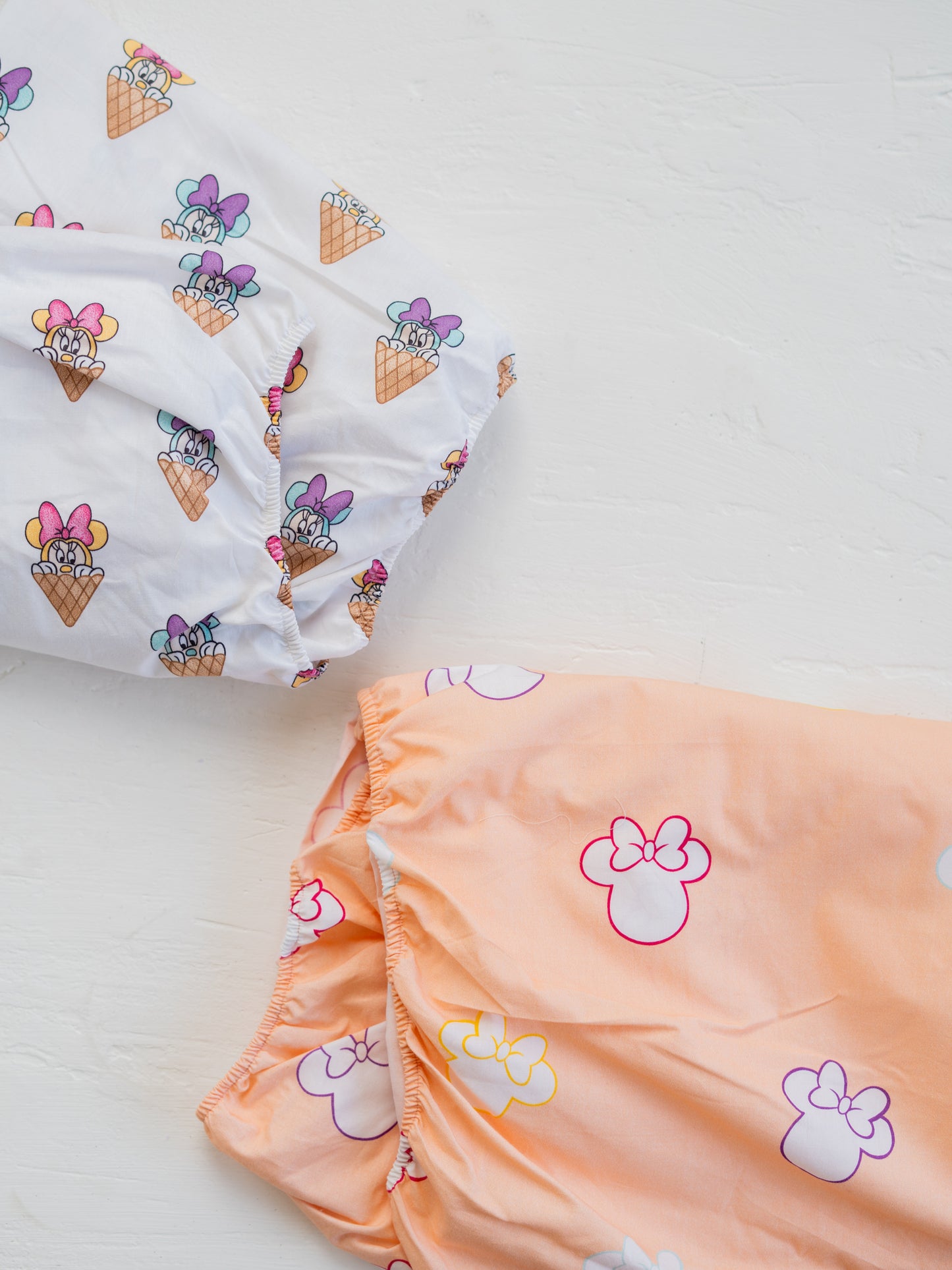 Minnie Silhouette Cotsheet