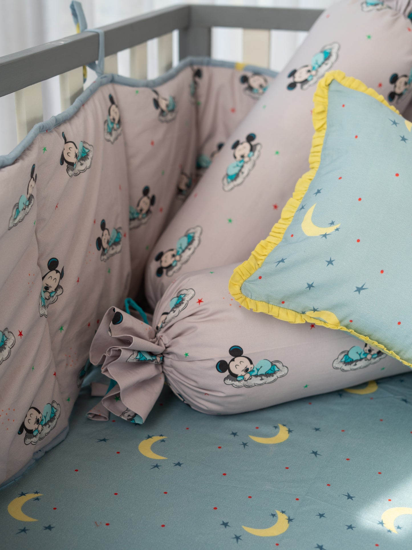 Goodnight Mickey Cotbumper