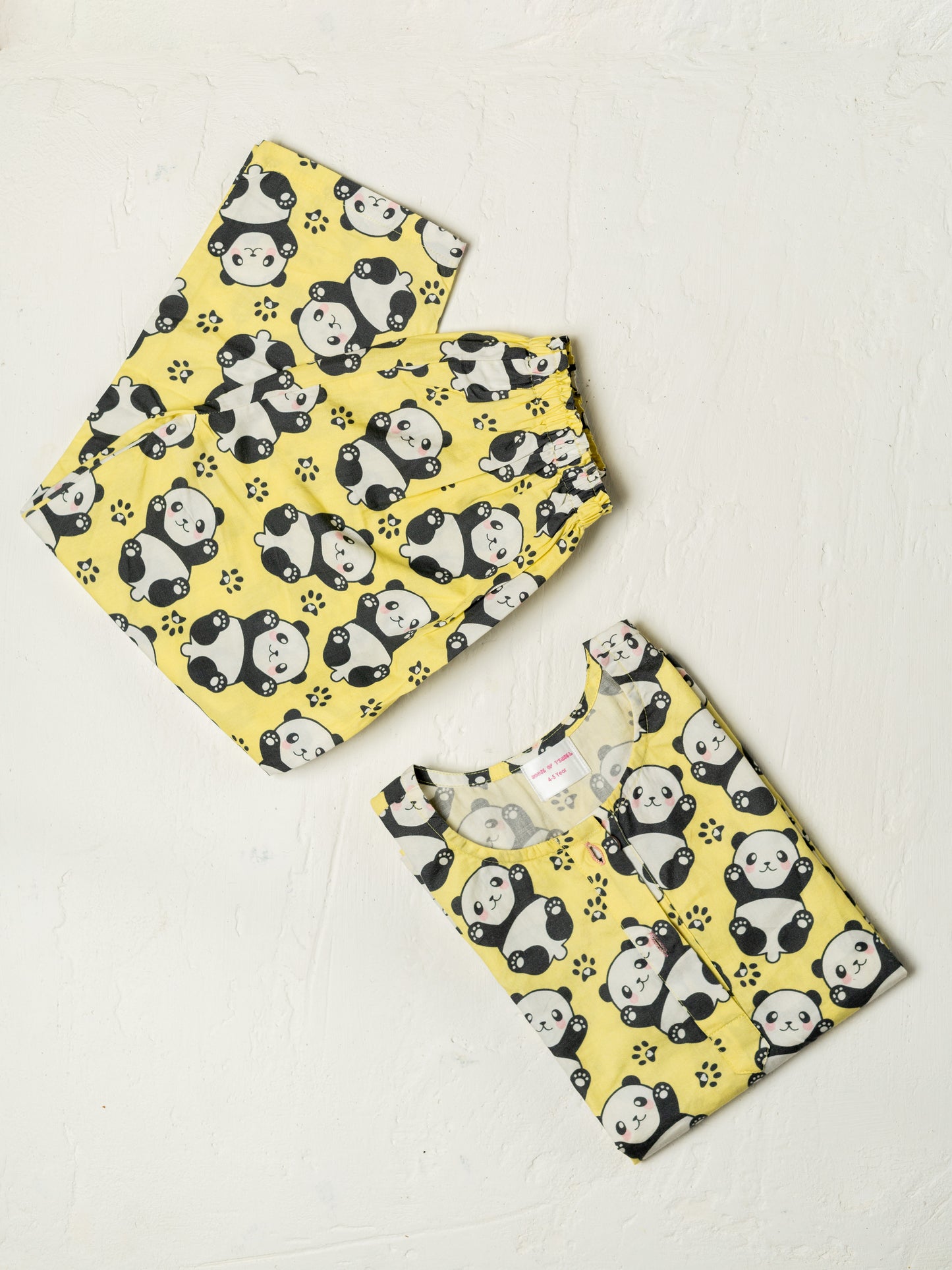 Paw Some Panda Nightsuit Pink