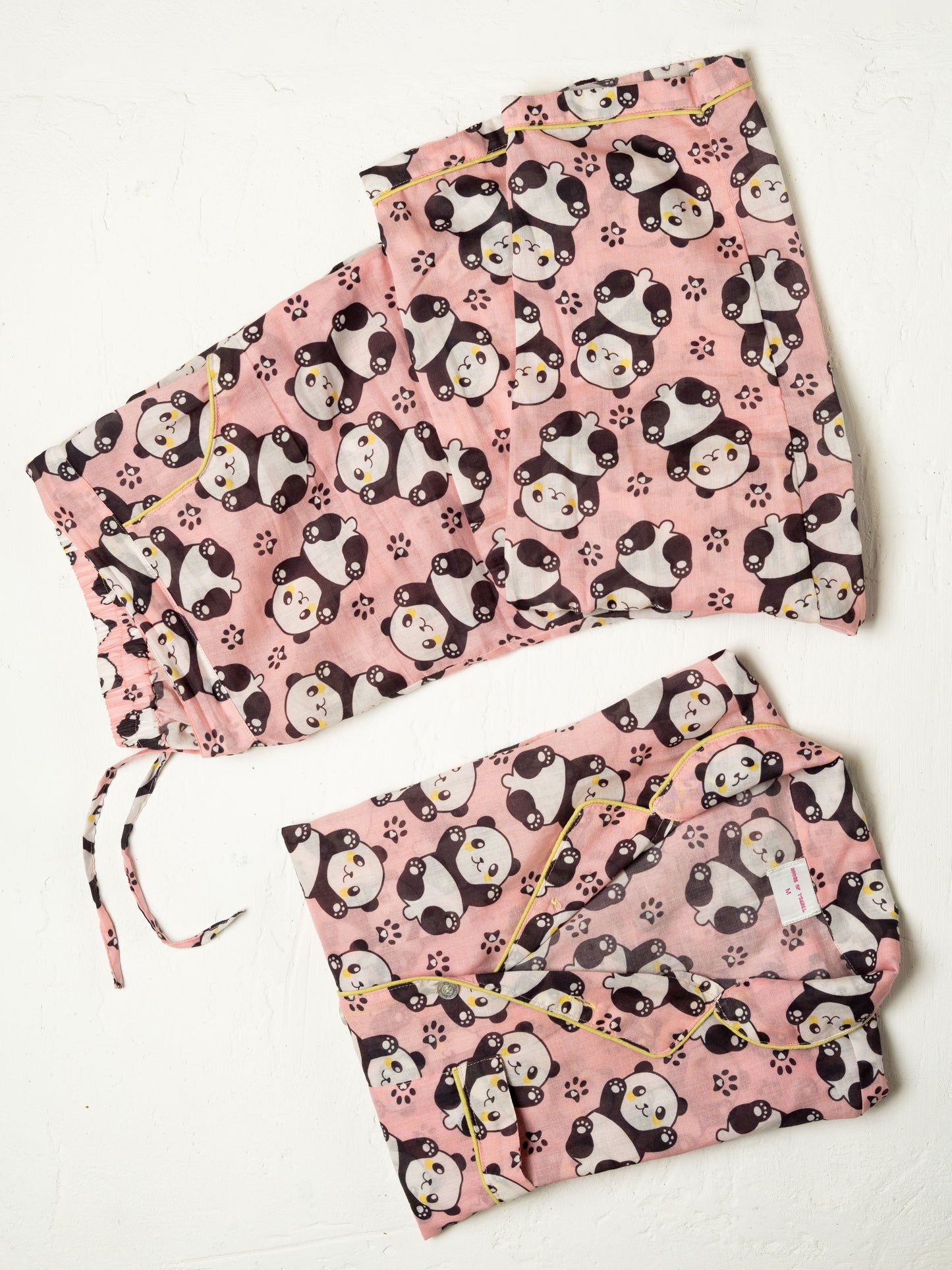 Paw Some Panda Nightsuit Pink