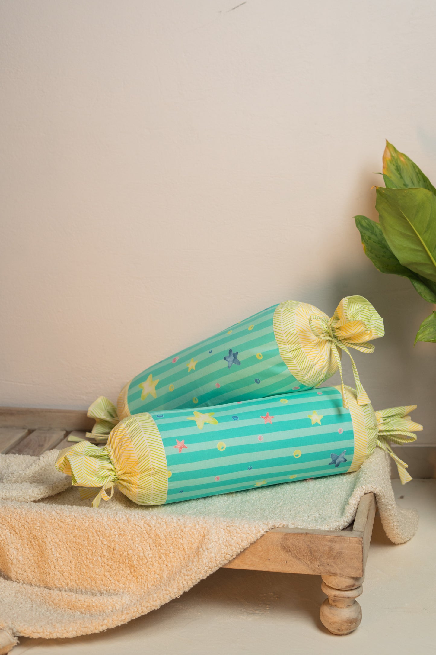 Starry Night Bolster Cover With Insert