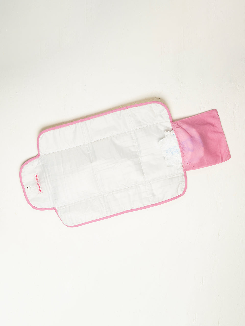 Flower Print Diaper Changing Mat