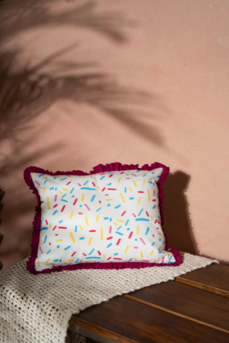 Sprinklers Pillow Cover With Insert