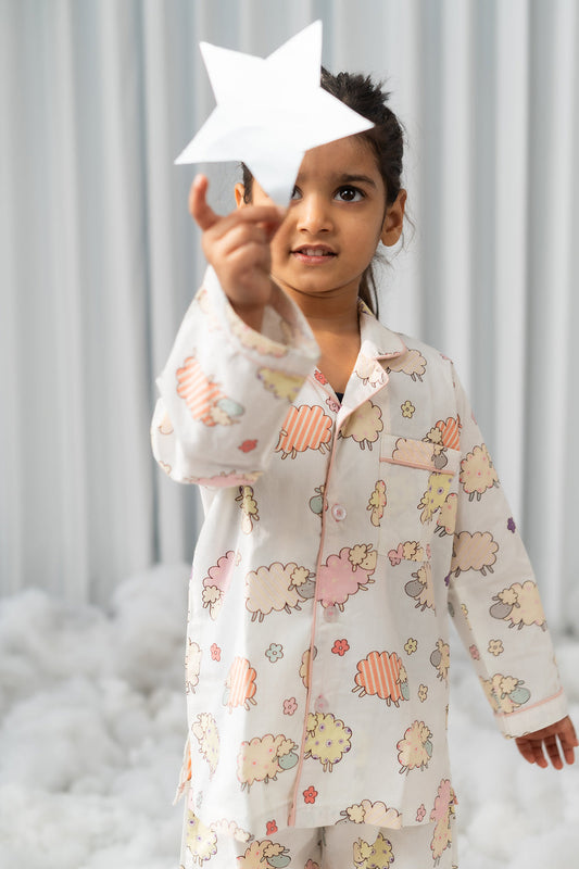 Baa-Baa Black Sheep Nightsuit