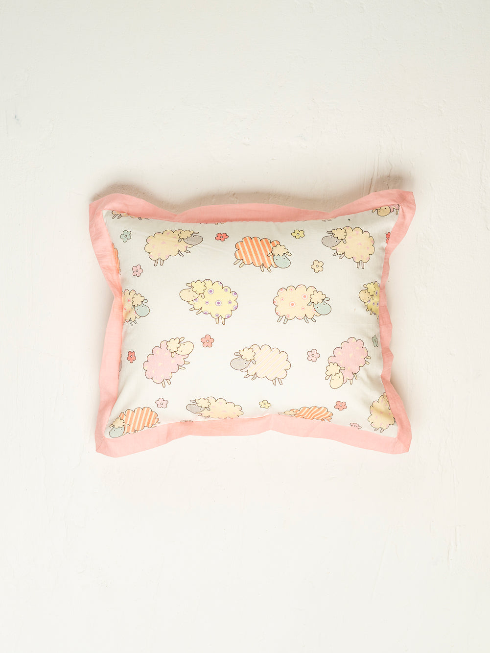Baa-Baa Black Sheep Pillow Cover With Insert