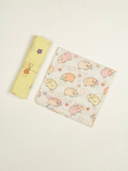 Baa-Baa Black Sheep Swaddle