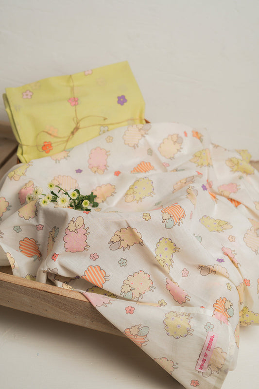 Baa-Baa Black Sheep Swaddle