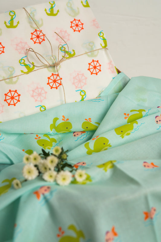 Oh Whale Swaddle