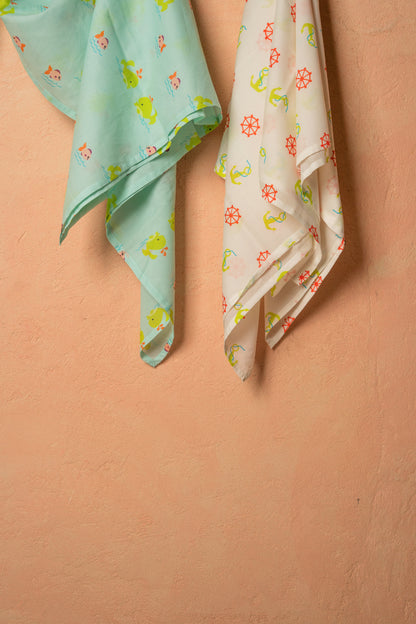 Oh Whale Swaddle