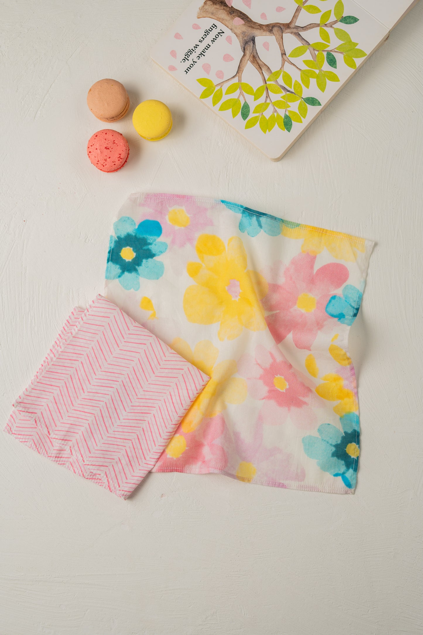 Bloom and Blossom Handkerchief