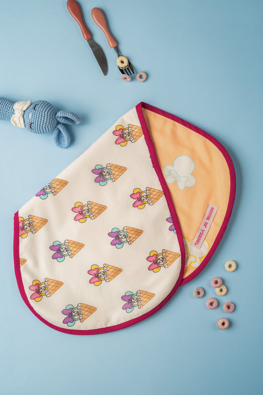 Minnie Scoop Burp Cloth