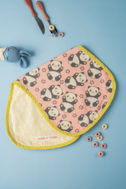 Paw Some Panda Burp Cloth
