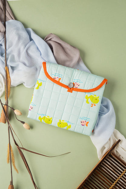 Oh Whale Diaper Changing Mat