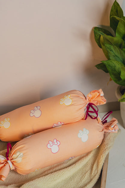 Minnie Silhouette Bolster Cover