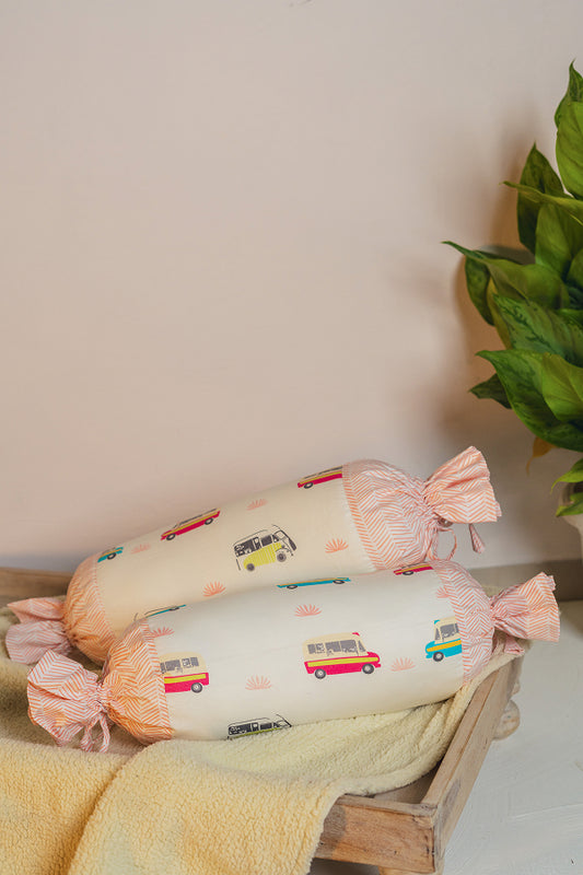 Magic Bus Bolster Cover With Insert
