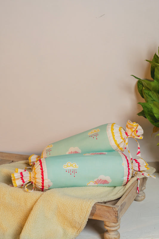 Dreamy Cloud Bolster Cover With Insert