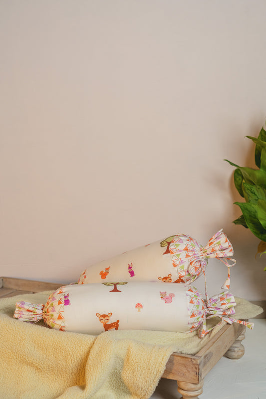 Enchanted Forest Bolster Cover With Insert