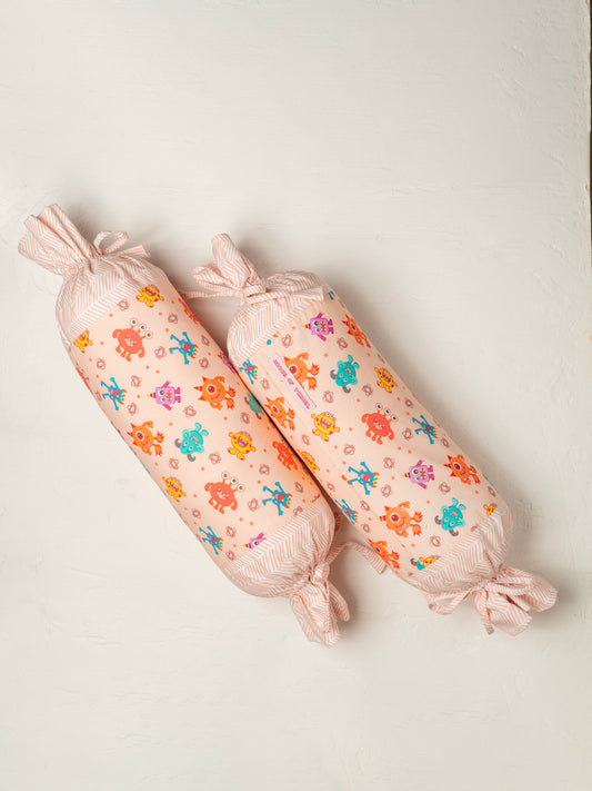 Monster Madness Bolster Cover