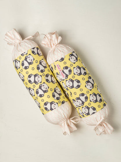 Paw Some Panda Bolster Cover With Insert