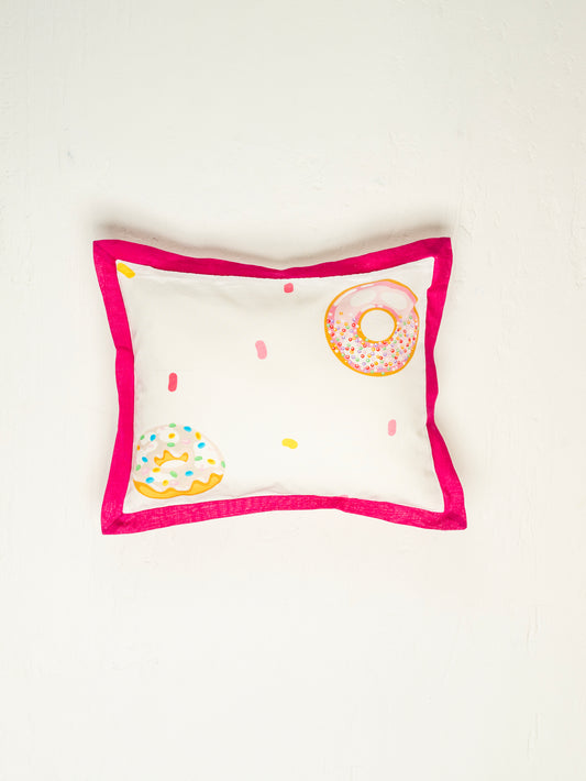 Donut Love Pillow Cover With Insert