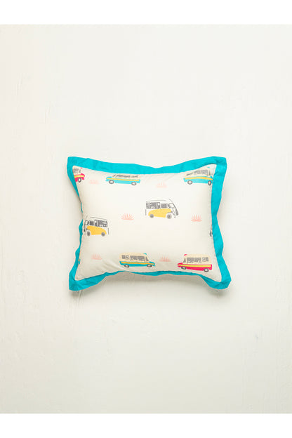 Magic Bus Pillow Cover With Insert