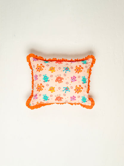 Monster Madness Pillow Cover With Insert