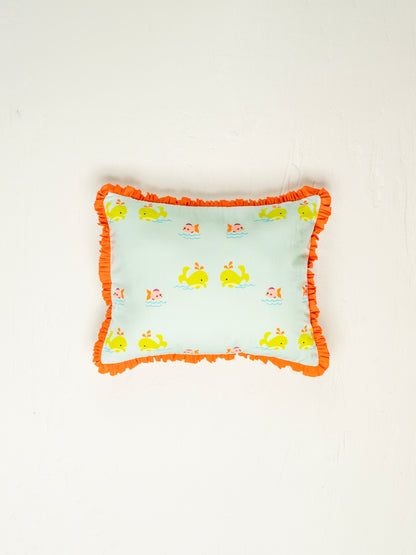 Oh Whale Pillow Cover With Insert