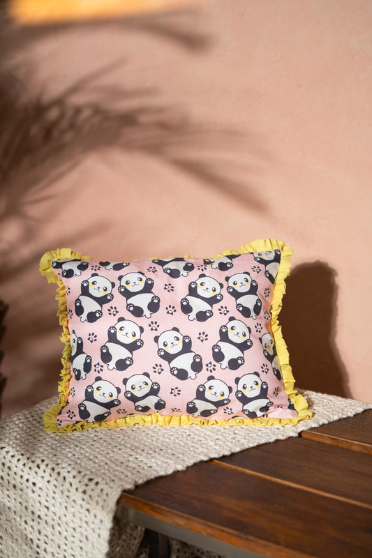 Paw Some Panda Pillow Cover With Insert