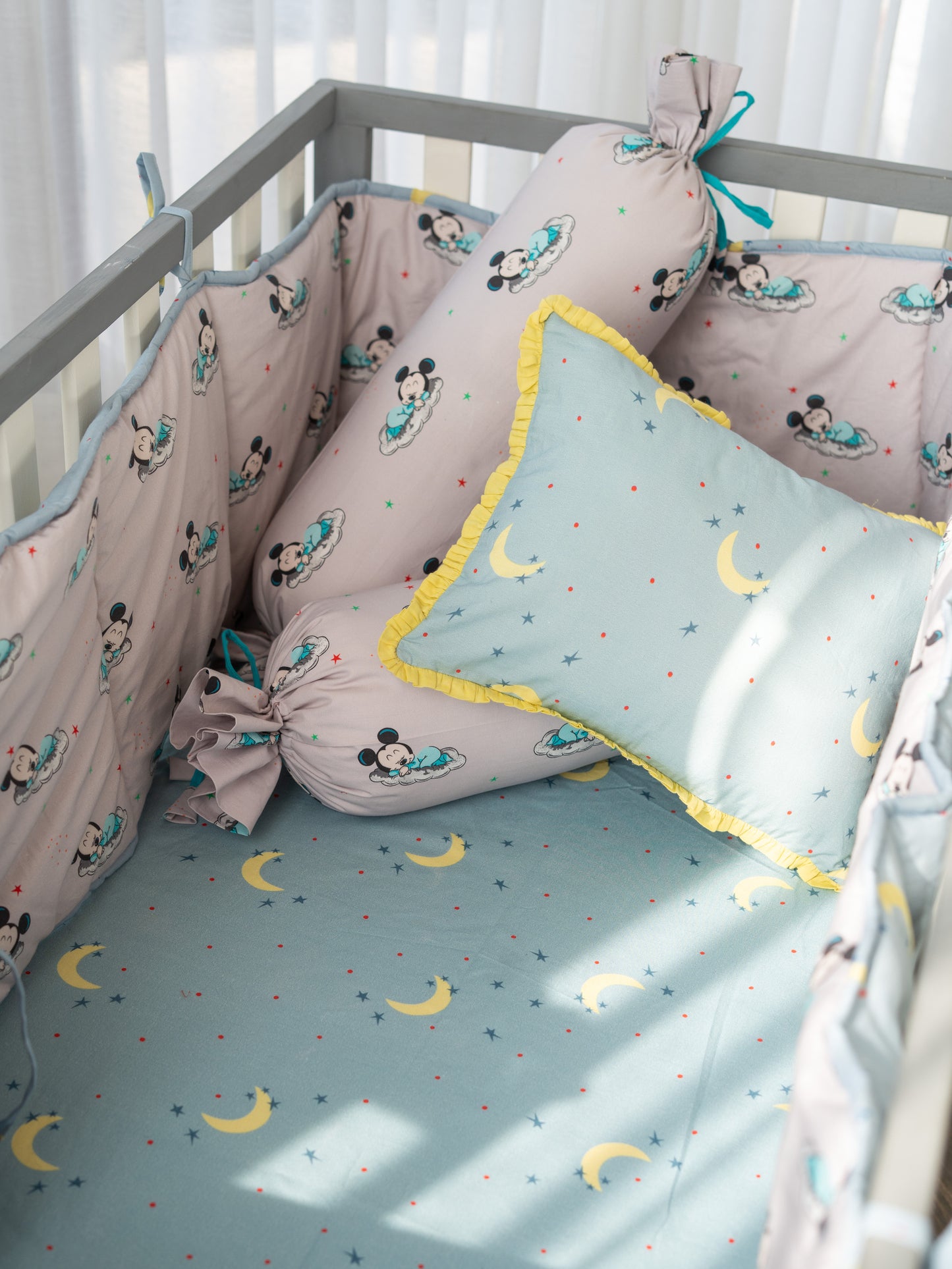 Goodnight Mickey Cotbumper