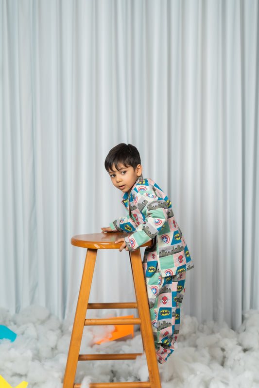 Superheroes Nightsuit