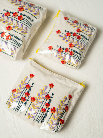 Wildflower Whimsy Pouch